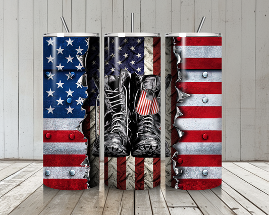 Flag and Boots