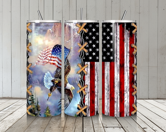 Split Flag and Eagle