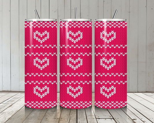 Knitted Hearts