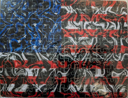 Wrinkled Flag