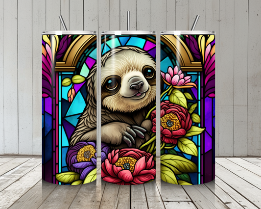 Stained Glass Sloth