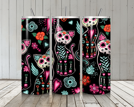 Sugar Skull Cats