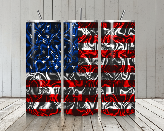 Wrinkled Flag